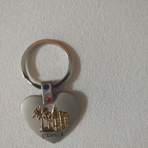 New Cannes Heart Keychain